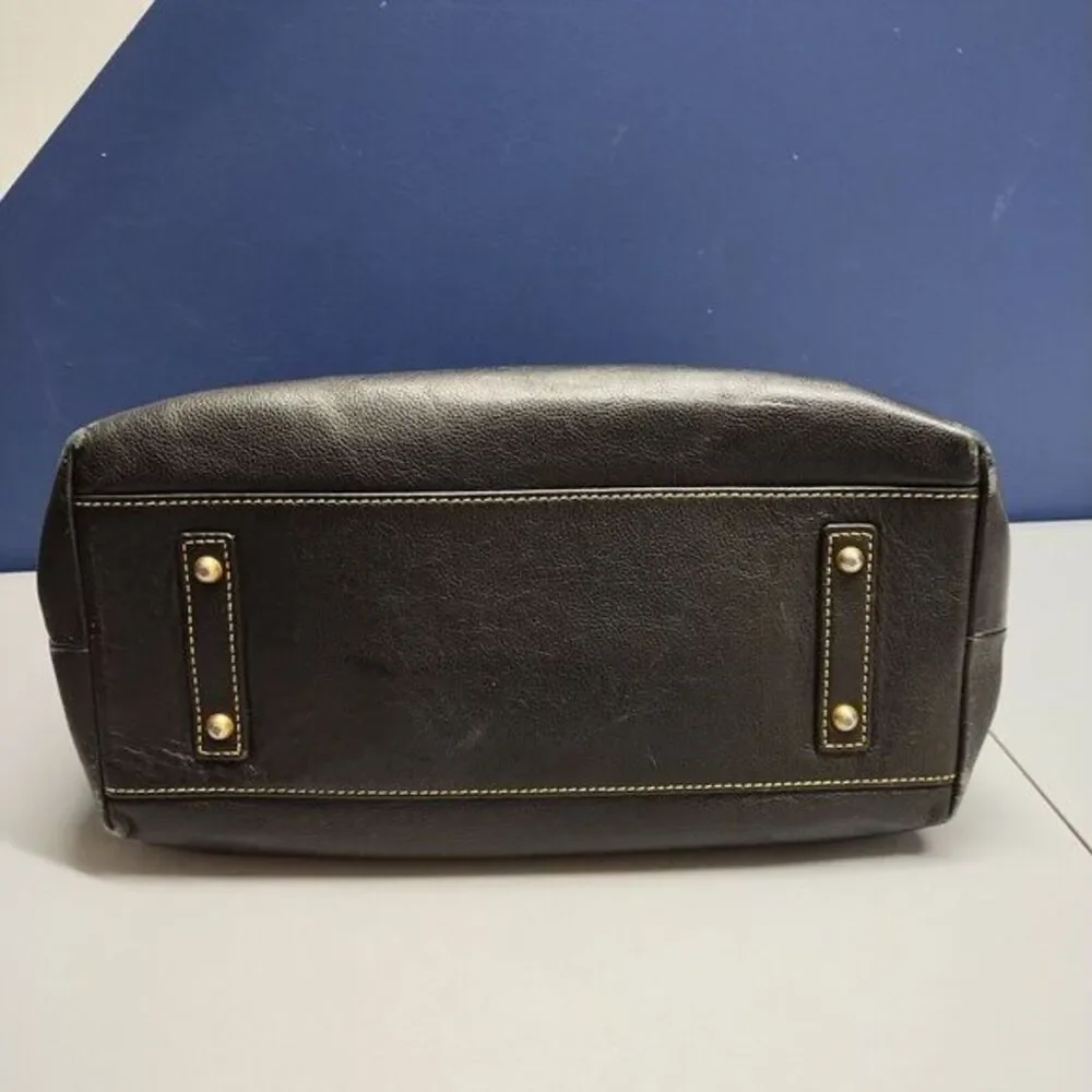 Dooney & Grain Sophie Hobo Bag Womens Black Leather Bourke Pebble Shoulder Strap